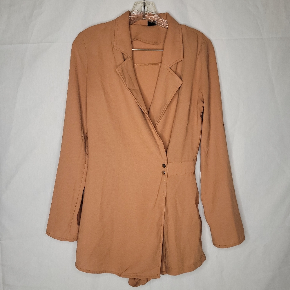 Windsor Women's Tan‎ Blazer Jacket Size Small